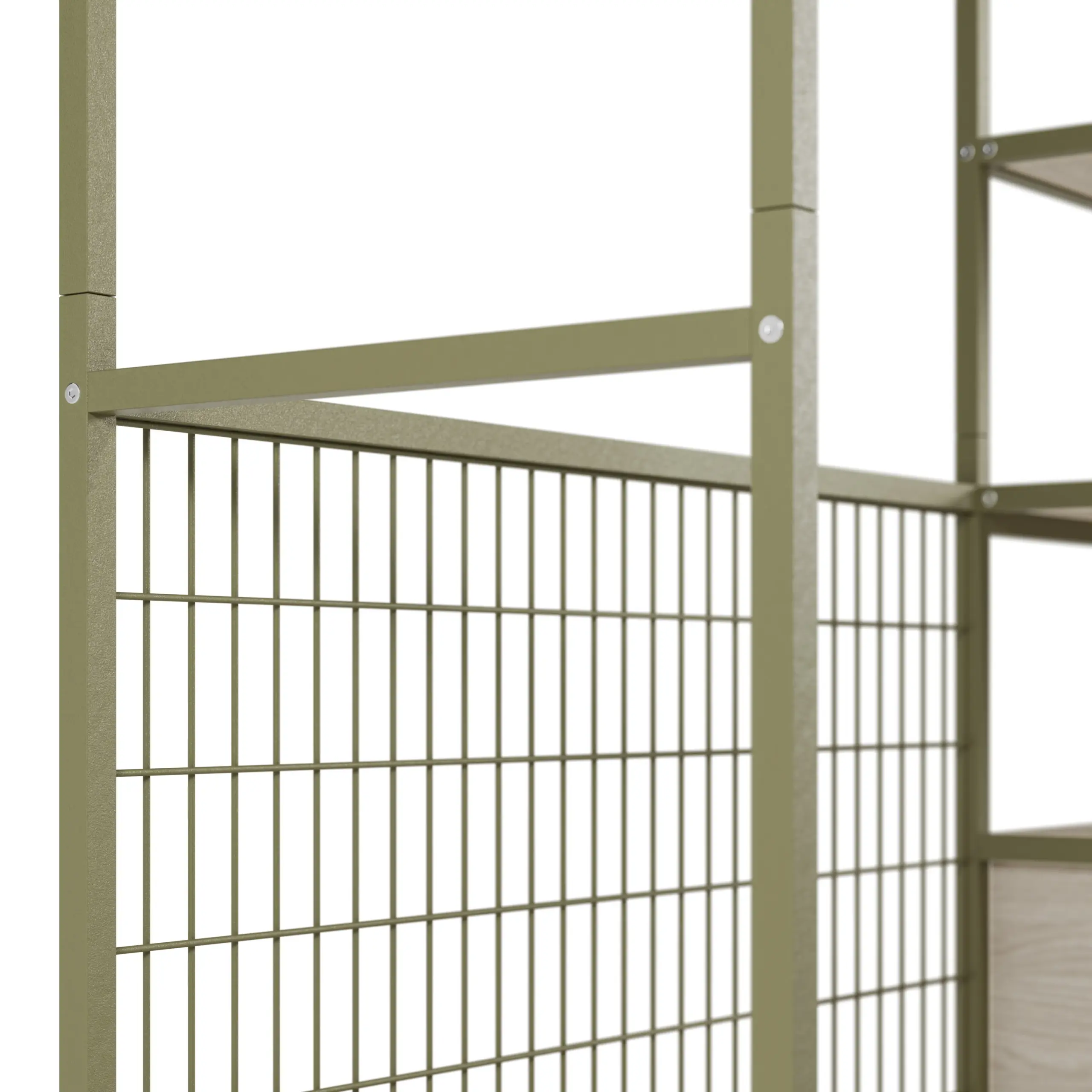 Vestidor Abierto Amara Verde 140 cm
