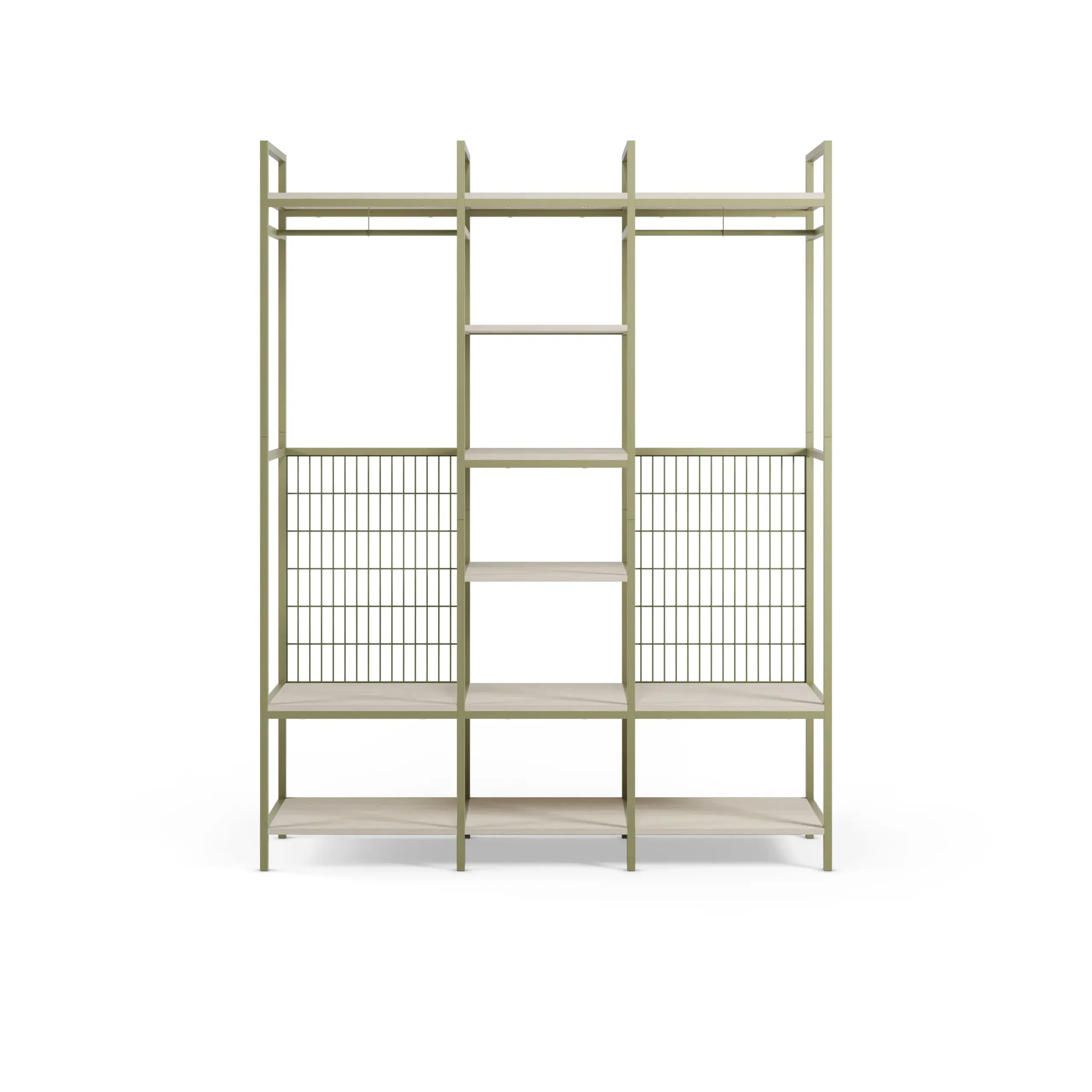 Vestidor Abierto Amara Verde 140 cm 5_risultato Vestidor Abierto Amara Verde 140 cm