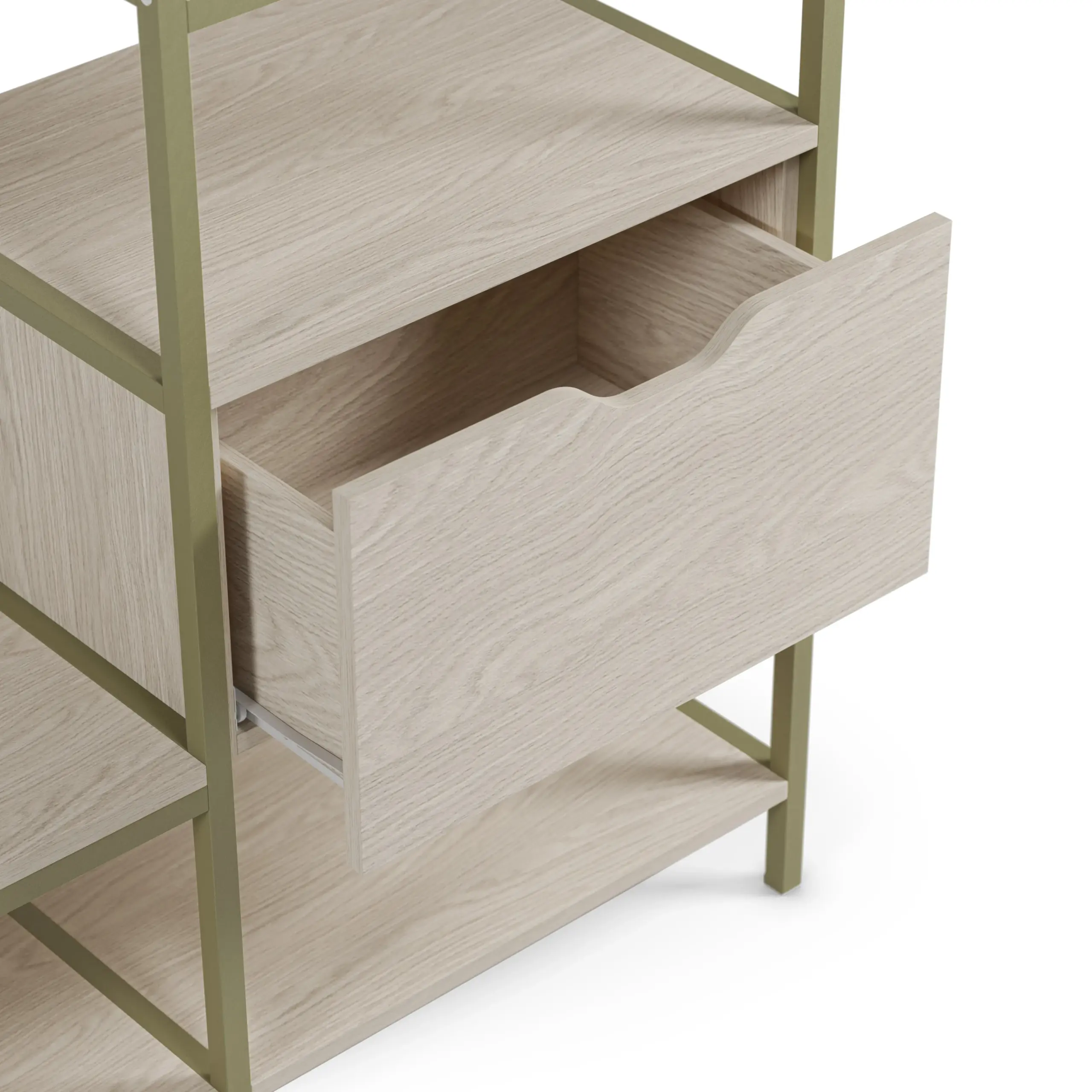Vestidor Abierto Amara Verde 140 cm