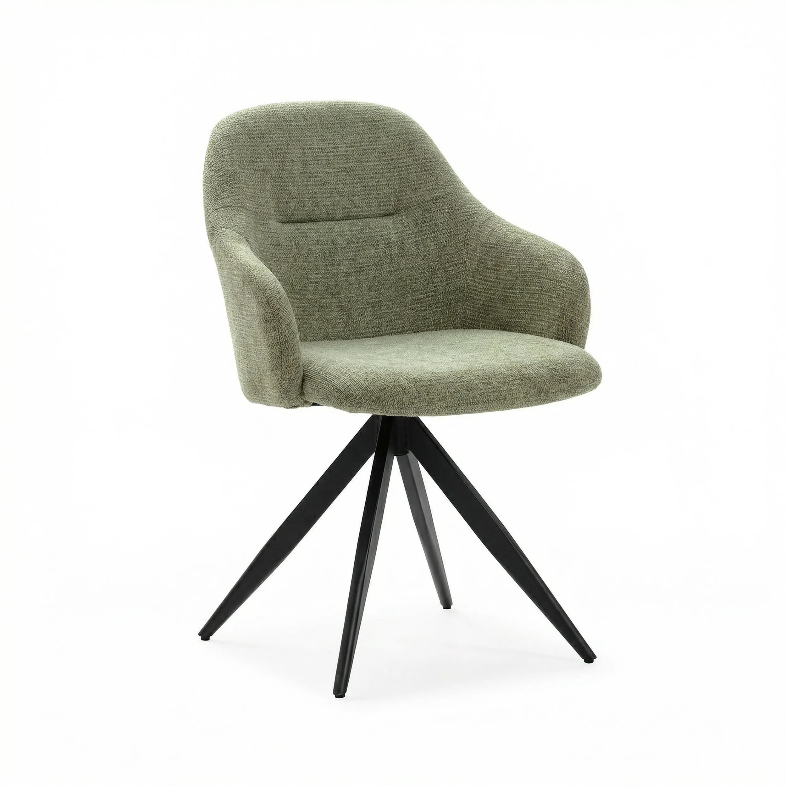 Sillón Giratorio Tamara Verde para salón