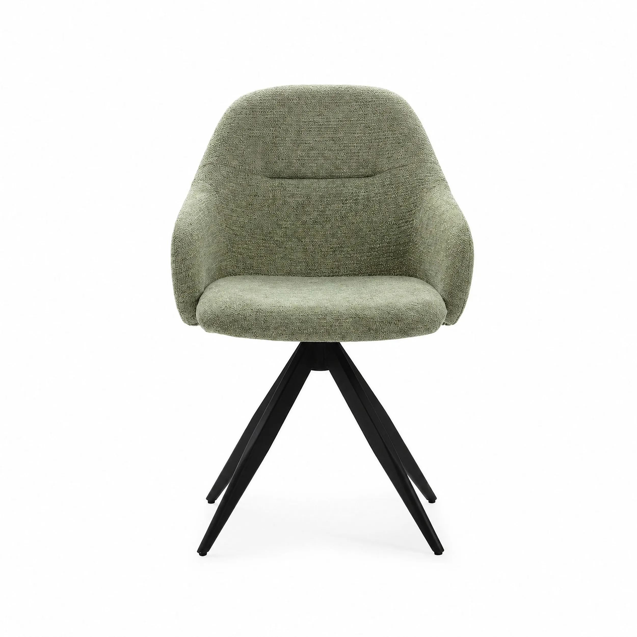 Sillón Giratorio Tamara Verde para salón