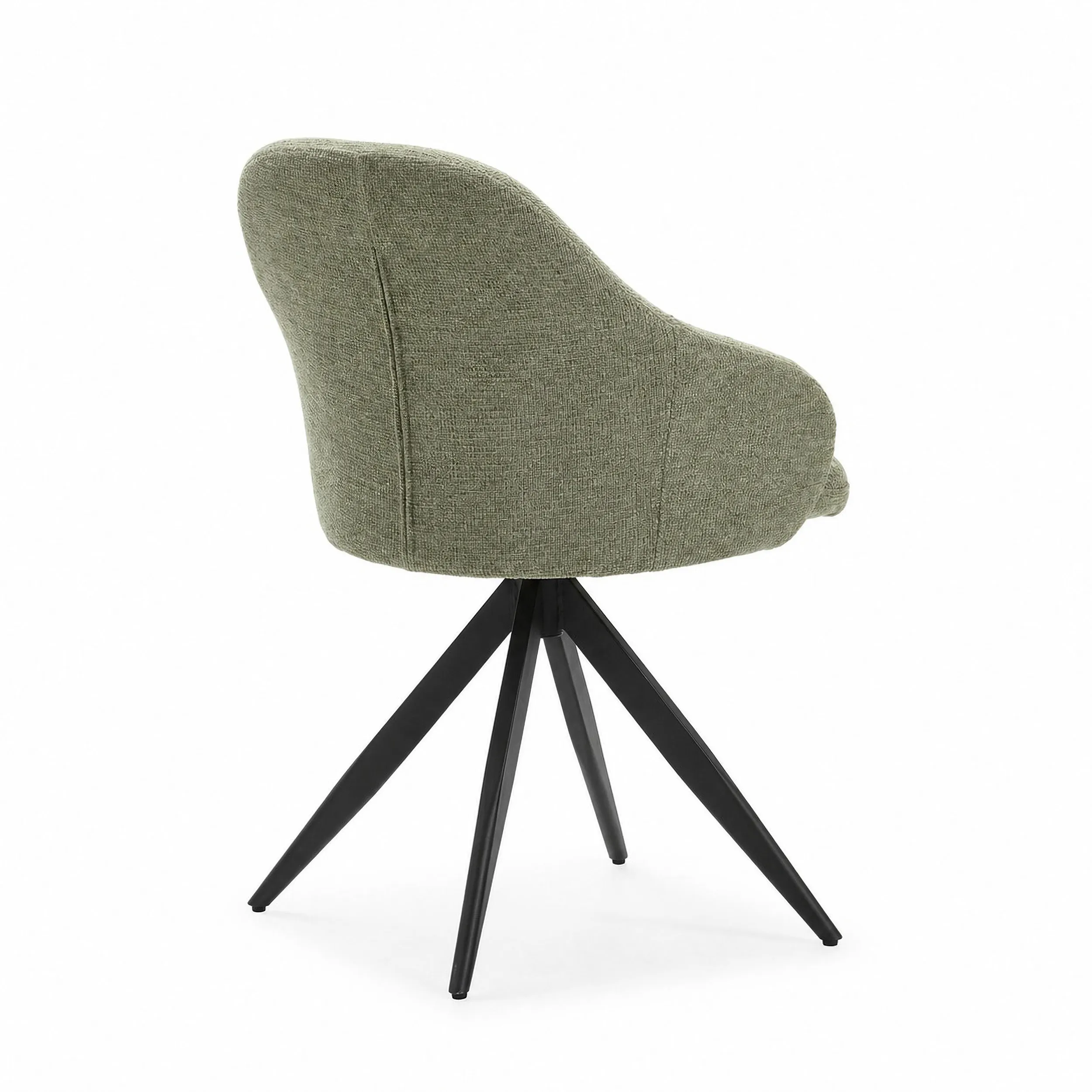 Sillón Giratorio Tamara Verde para salón